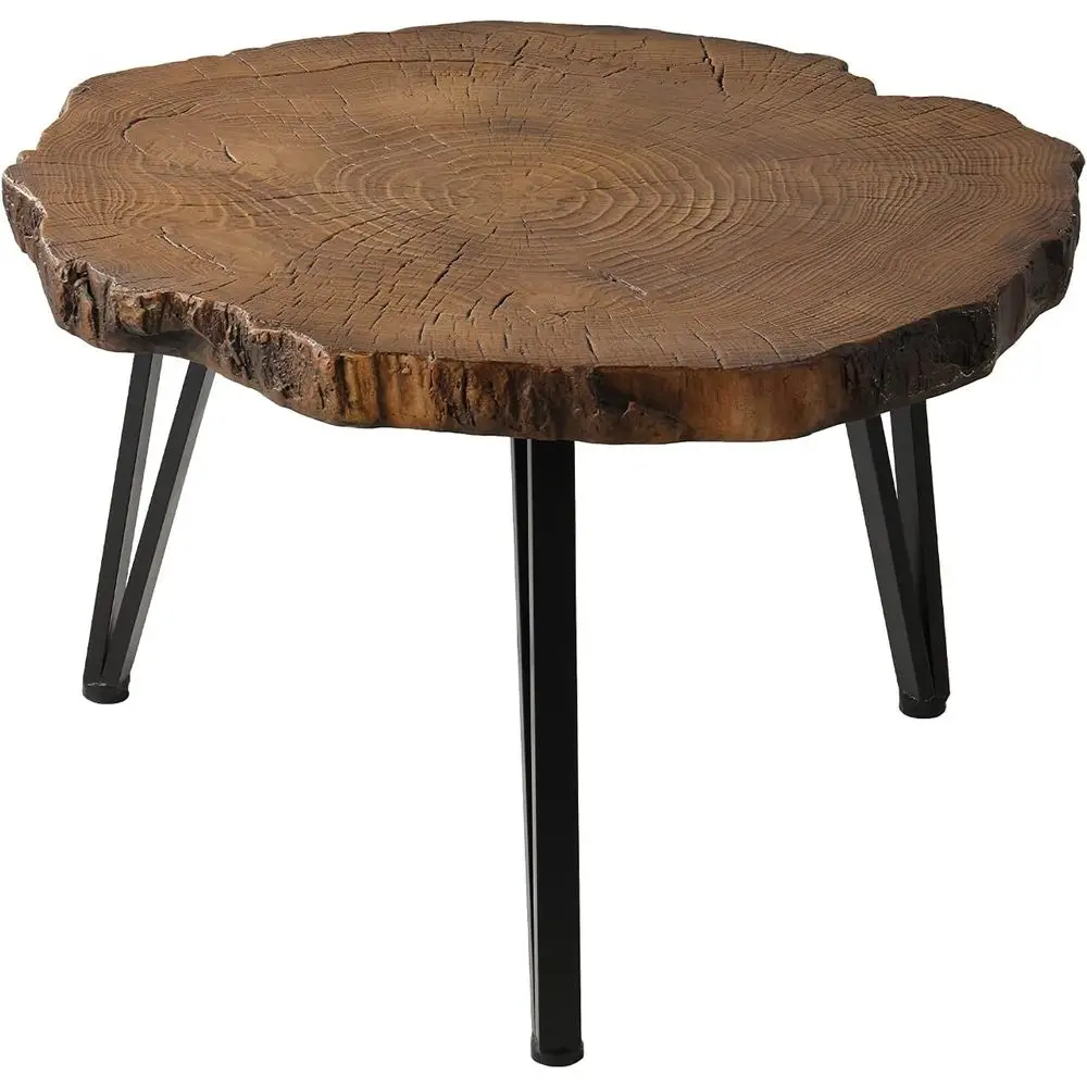 31 Wide Wooden Outdoor Coffee Table, Rust-Resistant Metal Leg, Ideal for Patio, Garden, Deck
31 Wide Wooden Outdoor Coffee Table, Rust-Resistant Metal Leg, Ideal for Patio, Garden, Deck