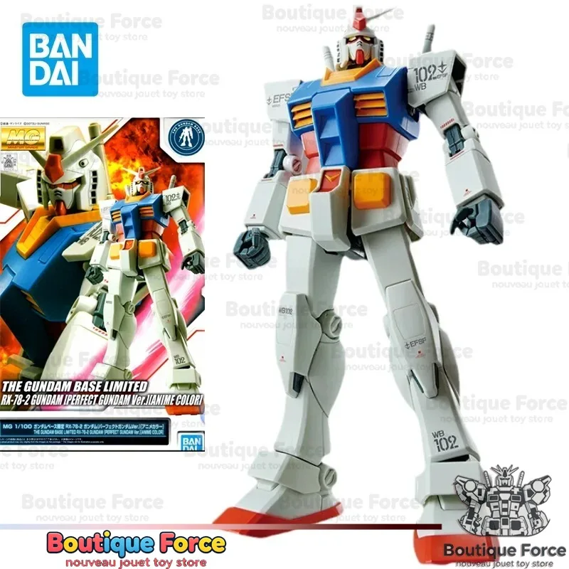 Bandai Gundam RX-78-2 THE GUNDAM BASE LIMITED MG 1/100 Model Kit Anime Figure Action Toy Collectible for Adults Kids Fans
Bandai Gundam RX-78-2 THE GUNDAM BASE LIMITED MG 1/100 Model Kit Anime Figure Action Toy Collectible for Adults Kids Fans