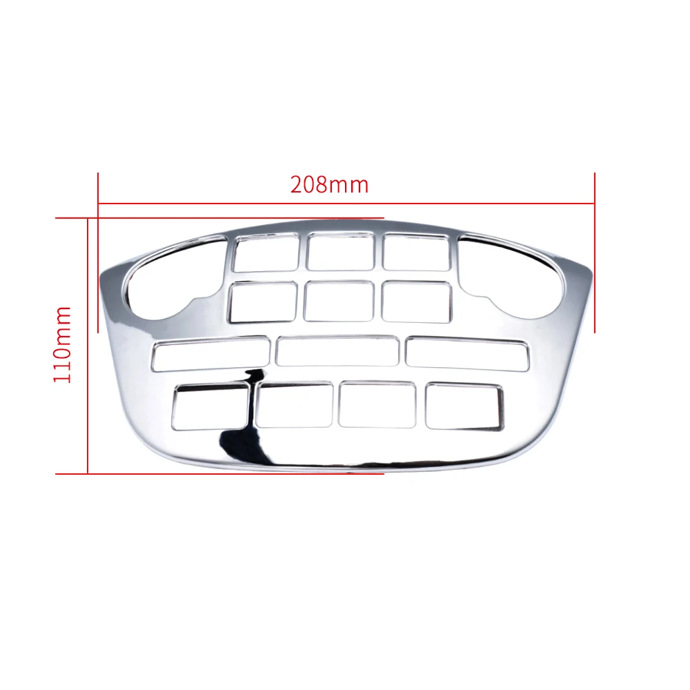 For Honda GL1800 Goldwing GL1800 Goldwing 1800 2001-2010 Motorcycle Radio Accent Panel and Knob Sets Chrome
For Honda GL1800 Goldwing GL1800 Goldwing 1800 2001-2010 Motorcycle Radio Accent Panel and Knob Sets Chrome