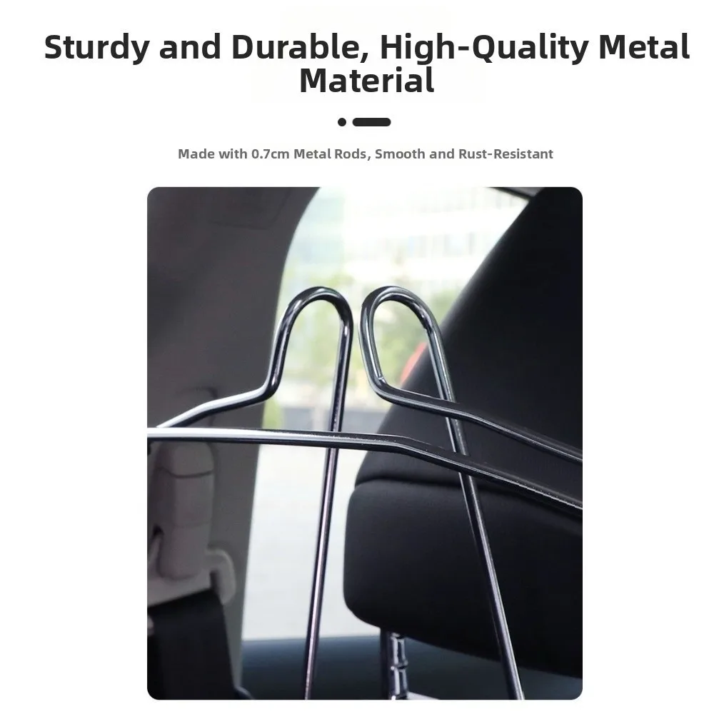Universal Car Clothes Rack Stainless Steel Hat Holder Jacket Suit Coat Hanger Quick Installation Extendable Back Seat Organizer
Universal Car Clothes Rack Stainless Steel Hat Holder Jacket Suit Coat Hanger Quick Installation Extendable Back Seat Organizer