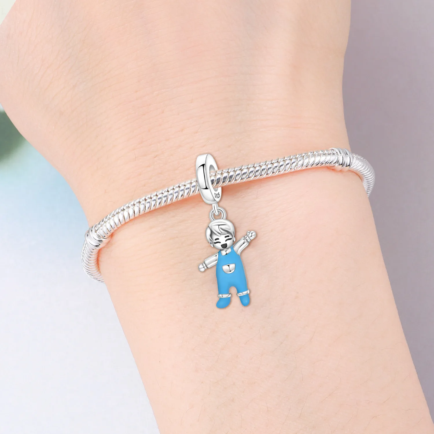 PANPOKI 925 Sterling Silver Cartoon Character Boy Bead Original Pendants Bracelet Necklace Charm Party Birthday DIY Gifts
PANPOKI 925 Sterling Silver Cartoon Character Boy Bead Original Pendants Bracelet Necklace Charm Party Birthday DIY Gifts