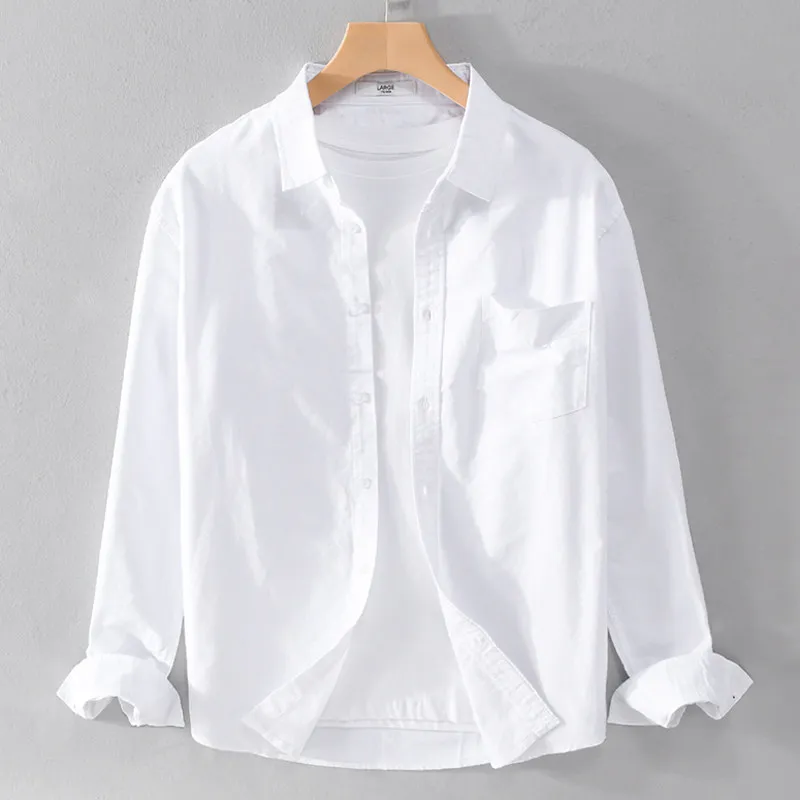 New 2026 Men's Loose Fit Work Shirt Long Sleeve Button up Casual Lightweight Wear Resistant Dirt Proof Vintage Japanese Style
New 2026 Men's Loose Fit Work Shirt Long Sleeve Button up Casual Lightweight Wear Resistant Dirt Proof Vintage Japanese Style
