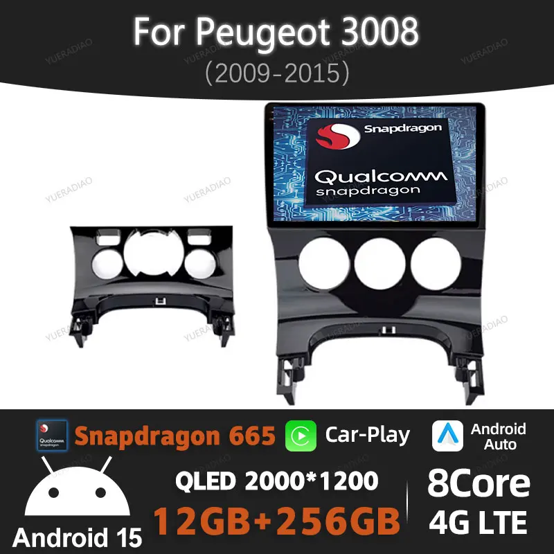Android 15 Car Radio For Peugeot 3008 208 2009 - 2015 Multimedia Stereo Video Player Head Unit 4G WIFI Head Unit GPS NAVI QLED
Android 15 Car Radio For Peugeot 3008 208 2009 - 2015 Multimedia Stereo Video Player Head Unit 4G WIFI Head Unit GPS NAVI QLED