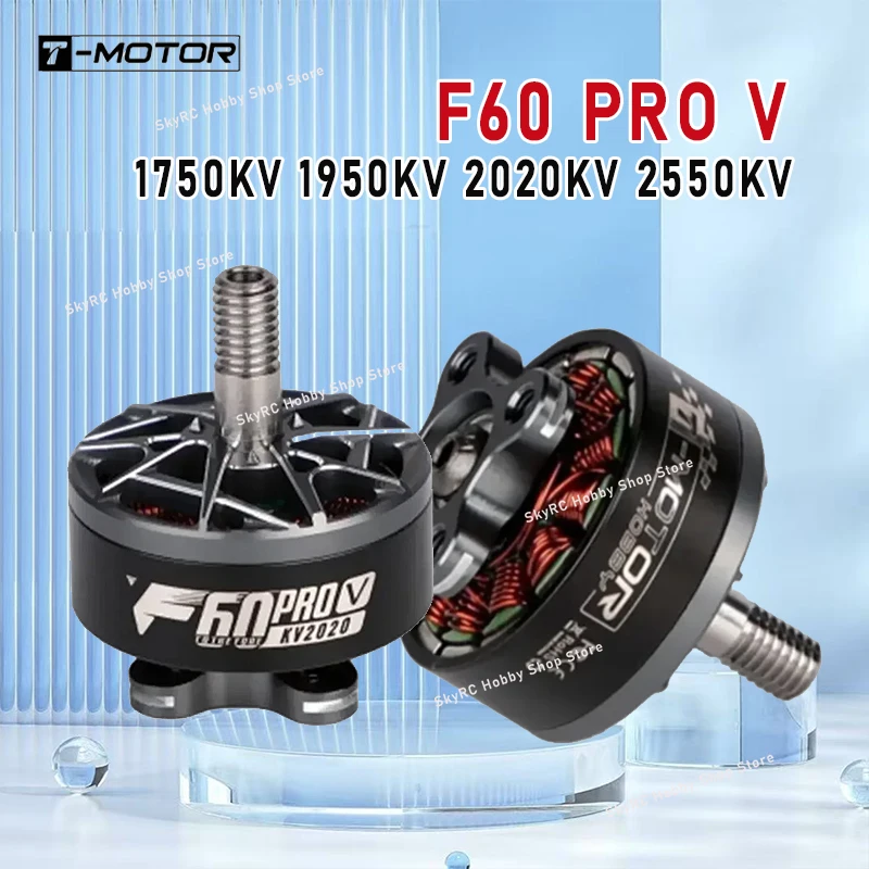 Бесколлекторный двигатель T-MOTOR T-HOBBY F60 PRO V 1750KV/1950KV/2020KV/2550KV 5-6S для FPV RC гонок
Бесколлекторный двигатель T-MOTOR T-HOBBY F60 PRO V 1750KV/1950KV/2020KV/2550KV 5-6S для FPV RC гонок