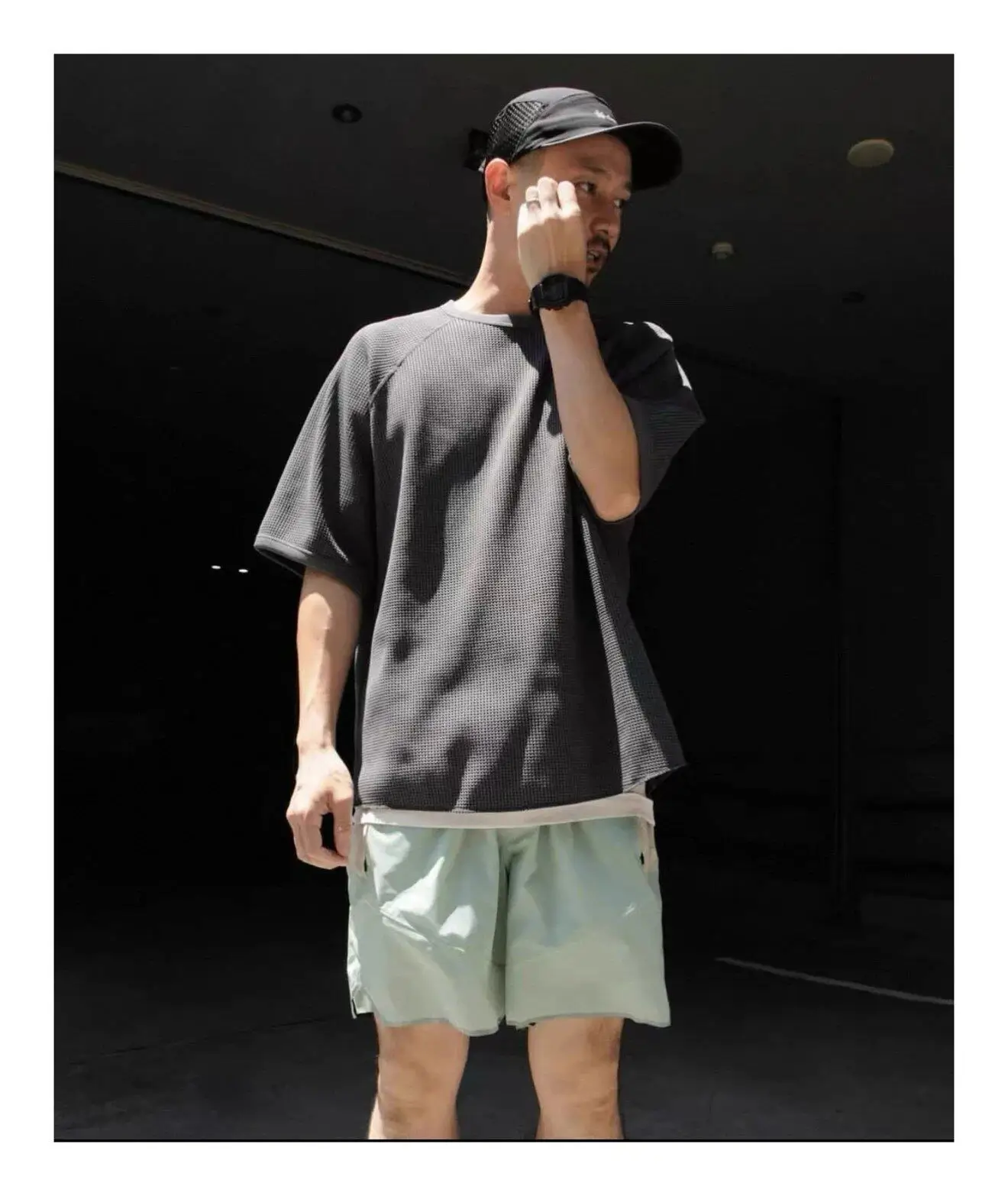 GDW Wf Light T-Shirt 26SS Waffle Solid Color Crew Neck Short Sleeve T-Shirt
GDW Wf Light T-Shirt 26SS Waffle Solid Color Crew Neck Short Sleeve T-Shirt