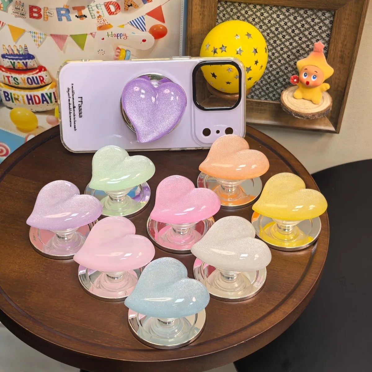 Candy Color Resin Love Heart Magnetic Mobile Phone Holder Foldable Desk Phone Holder Stand Universal New Phone Stand Accessories
Candy Color Resin Love Heart Magnetic Mobile Phone Holder Foldable Desk Phone Holder Stand Universal New Phone Stand Accessories
