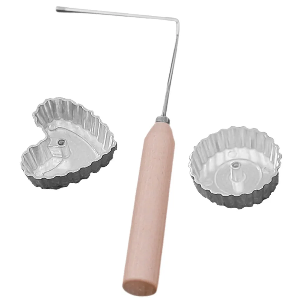Aluminium Alloy Mold Spoon Wooden Handle Kitchen Tool Pancake Pastry Scoop Frying Pastry Spoon Pizza Cookie Maker Snack
Aluminium Alloy Mold Spoon Wooden Handle Kitchen Tool Pancake Pastry Scoop Frying Pastry Spoon Pizza Cookie Maker Snack