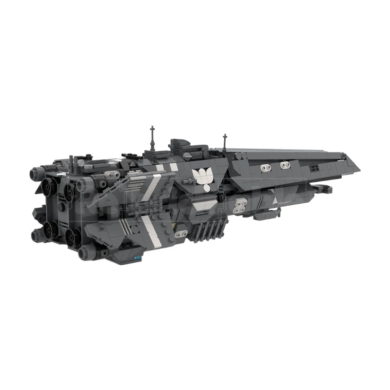 Building Bricks Spacecraft Model Sci-fi Interstellar Vessel MOC DIY Assembly Toy Exquisite Structure Desktop Display Collectible
Building Bricks Spacecraft Model Sci-fi Interstellar Vessel MOC DIY Assembly Toy Exquisite Structure Desktop Display Collectible