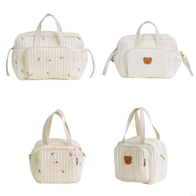 N1HB Diaper Bag Crossbody Bag Travel Handbag Large Capacity Embroidered Mom Bag
N1HB Diaper Bag Crossbody Bag Travel Handbag Large Capacity Embroidered Mom Bag