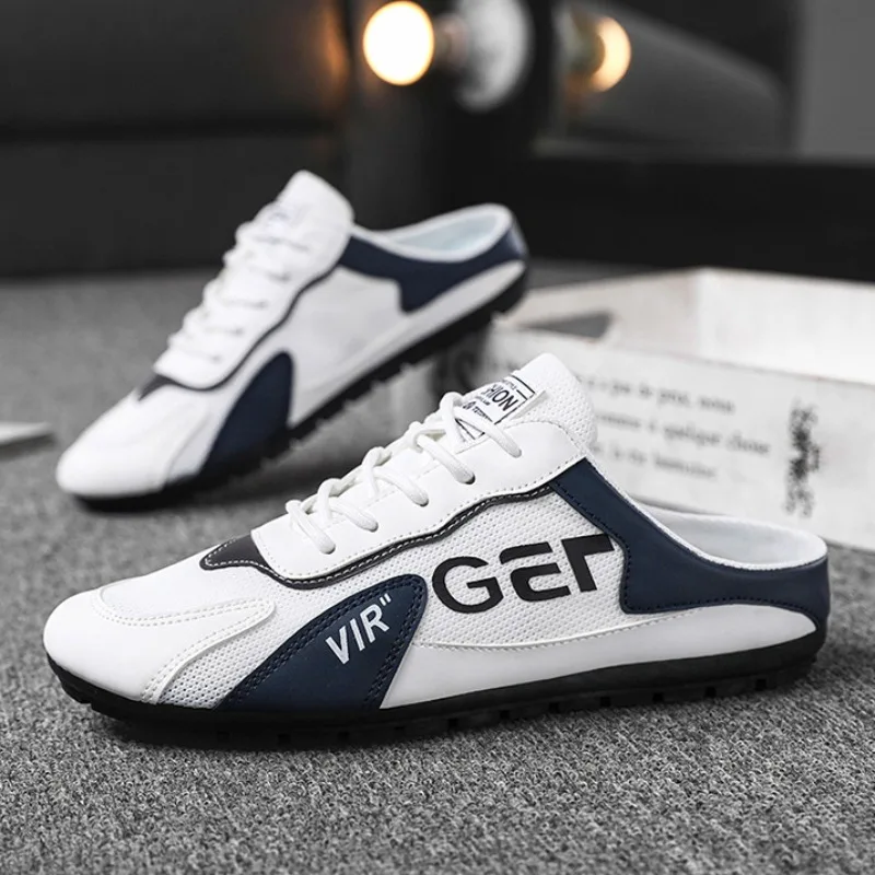 2024 New Men's Sneakers Style Half Slip-on Shoes Comfortable Flat Shoes Breathable Men Sneakers Comfortable Zapatos Para Hombres
2024 New Men's Sneakers Style Half Slip-on Shoes Comfortable Flat Shoes Breathable Men Sneakers Comfortable Zapatos Para Hombres