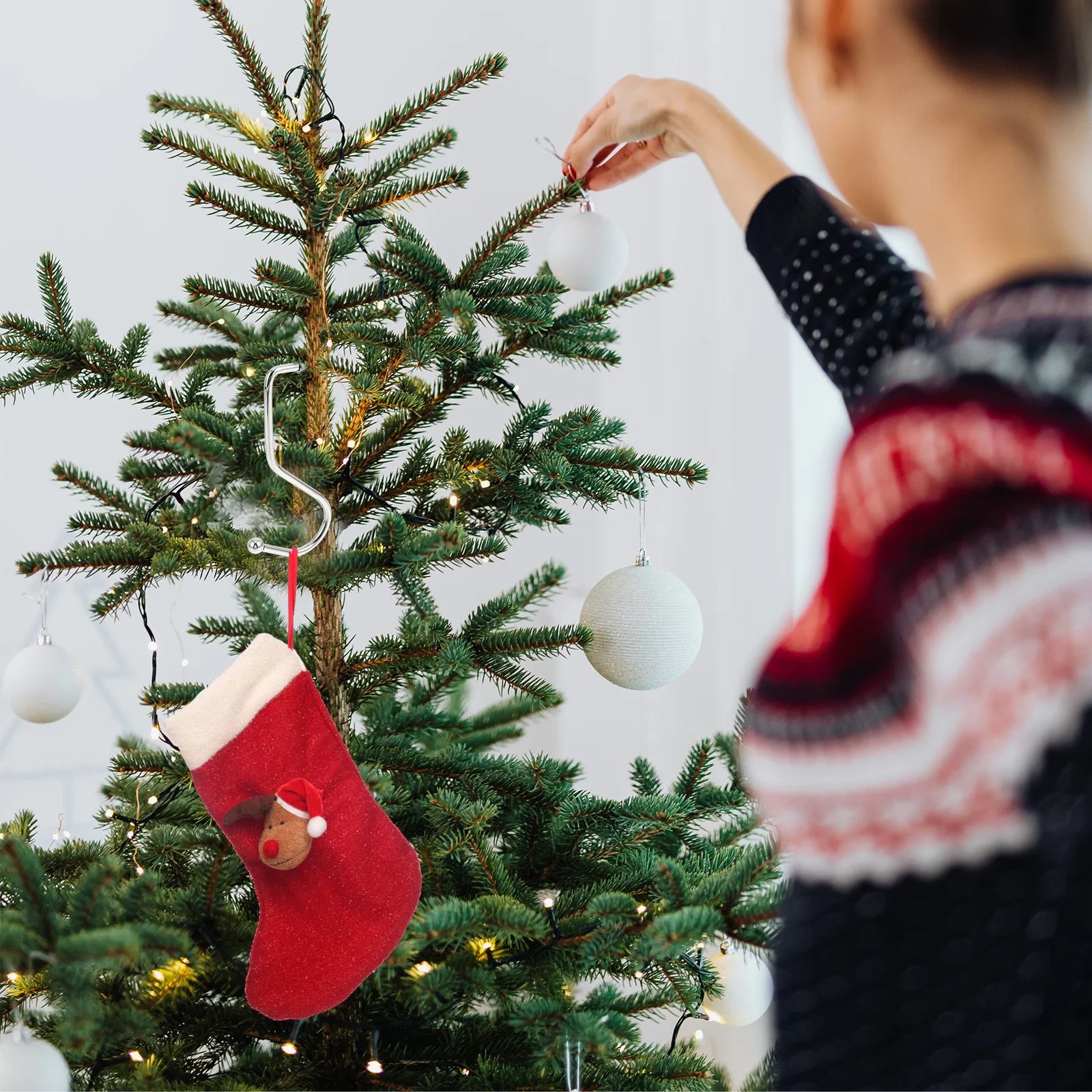 6Pcs Safe Choice Bag Hangers for Households with and Pets Christmas Socks Hanging Hooks Desktop Bag Holders
6Pcs Safe Choice Bag Hangers for Households with and Pets Christmas Socks Hanging Hooks Desktop Bag Holders