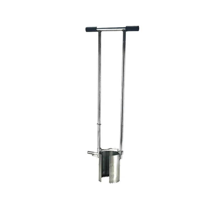 Transplanting punching soil picking artifact Corn, vegetable, strawberry seedling taking seedling cylinder punching holes
Transplanting punching soil picking artifact Corn, vegetable, strawberry seedling taking seedling cylinder punching holes