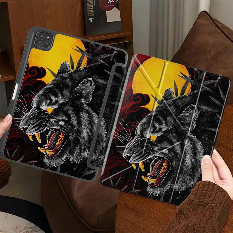 Крутой чехол-подставка Cool Tiger Dragon для планшетов iPad Pro 11-го, 10-го, 9-го, 8-го, 7-го поколений, 12.9 дюймов, Mini 6, 7, Air 4, 5, M3, M2, 1, 2, M4, 11 дюймов, Pro 2025
Крутой чехол-подставка Cool Tiger Dragon для планшетов iPad Pro 11-го, 10-го, 9-го, 8-го, 7-го поколений, 12.9 дюймов, Mini 6, 7, Air 4, 5, M3, M2, 1, 2, M4, 11 дюймов, Pro 2025