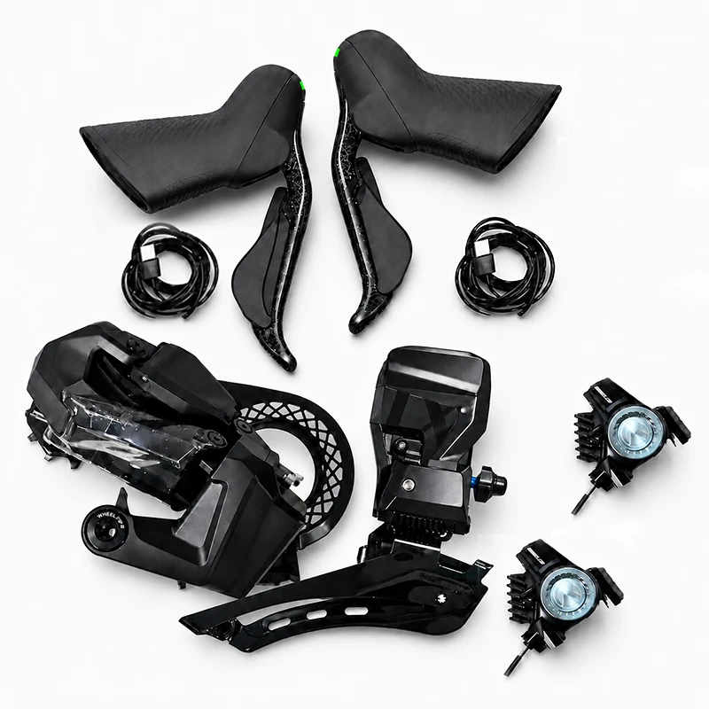WHEELTOP EDS TX Wireless Electronic Groupset Road Bike Hydraulic Disc Brake Carbon Shifters Large Pulley Rear Derailleur
WHEELTOP EDS TX Wireless Electronic Groupset Road Bike Hydraulic Disc Brake Carbon Shifters Large Pulley Rear Derailleur
