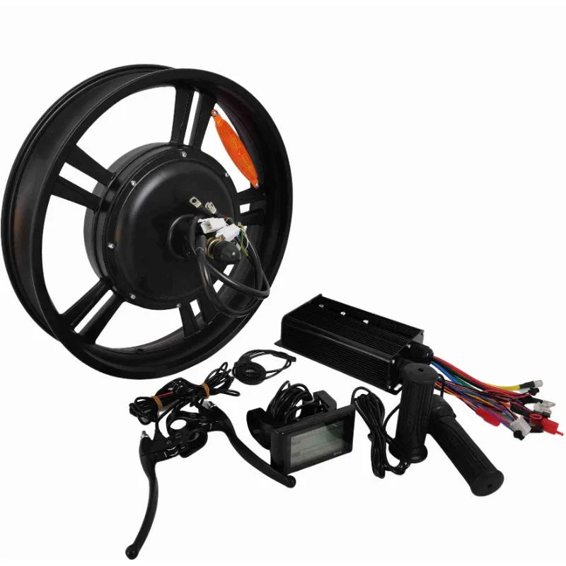 Integrated Motor in Wheel 20 Inch Electric Bike Kit 3000 Watt Hub Motor Kit 72v Ebike Conversion Kit
Integrated Motor in Wheel 20 Inch Electric Bike Kit 3000 Watt Hub Motor Kit 72v Ebike Conversion Kit