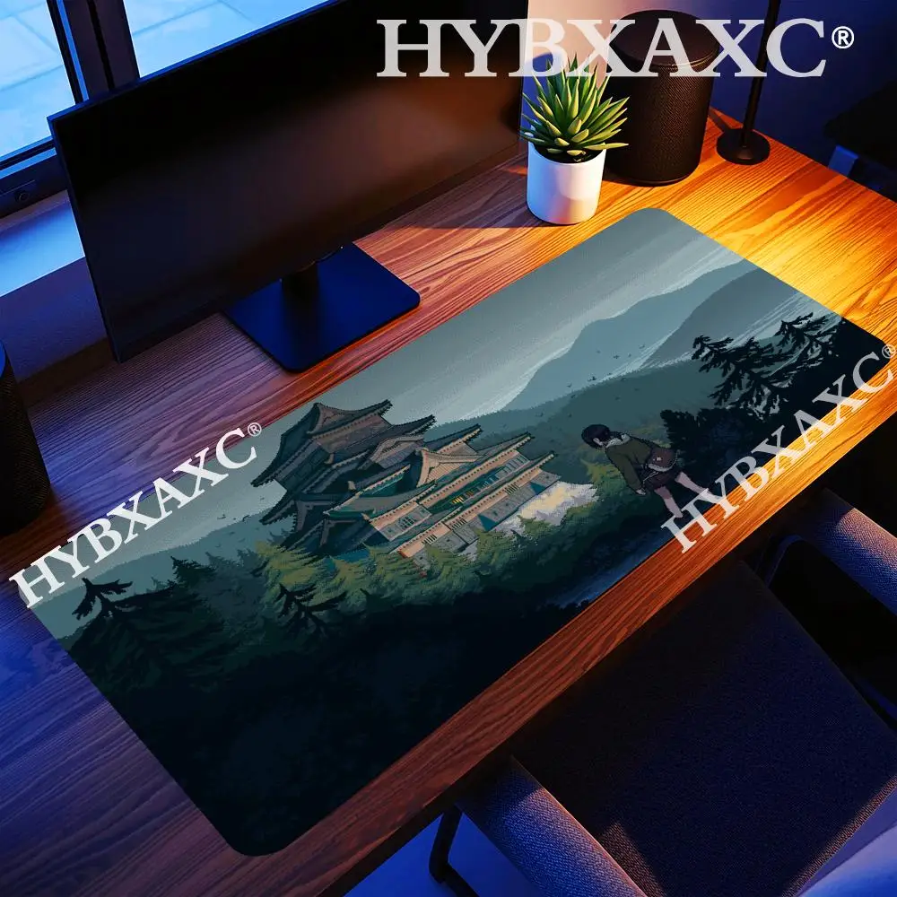 HYBXAXC Mouse Pad Rubber Non-slip For Office Gaming Pixel Japanese Castle Forest Scene Desk Mat
HYBXAXC Mouse Pad Rubber Non-slip For Office Gaming Pixel Japanese Castle Forest Scene Desk Mat