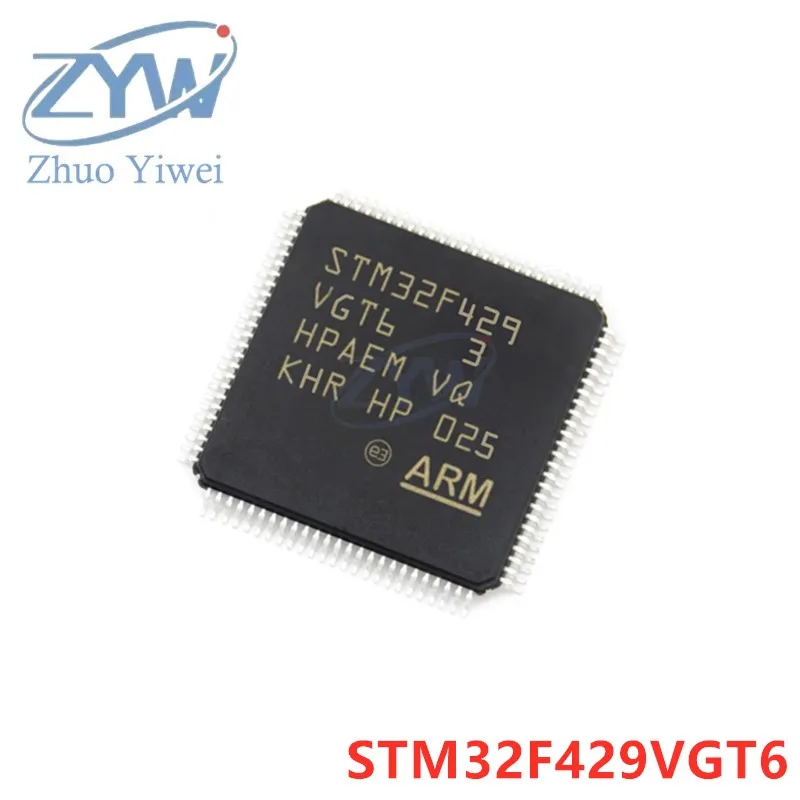 Микроконтроллер STM32F429VGT6 LQFP-100 STM32F STM32F429 STM32F429VGT, 180 МГц, 1 Мб, системный блок, 32-битный микроконтроллер, новый оригинал
Микроконтроллер STM32F429VGT6 LQFP-100 STM32F STM32F429 STM32F429VGT, 180 МГц, 1 Мб, системный блок, 32-битный микроконтроллер, новый оригинал
