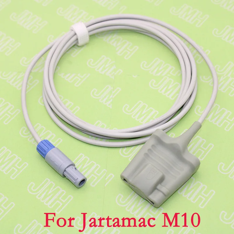 Compatible with SpO2 Sensor Cable of Jartamac M10 Patient Pulse Oximetry Monitor for Adult/Child/Neonate Finger/Ear/Foot.
Compatible with SpO2 Sensor Cable of Jartamac M10 Patient Pulse Oximetry Monitor for Adult/Child/Neonate Finger/Ear/Foot.