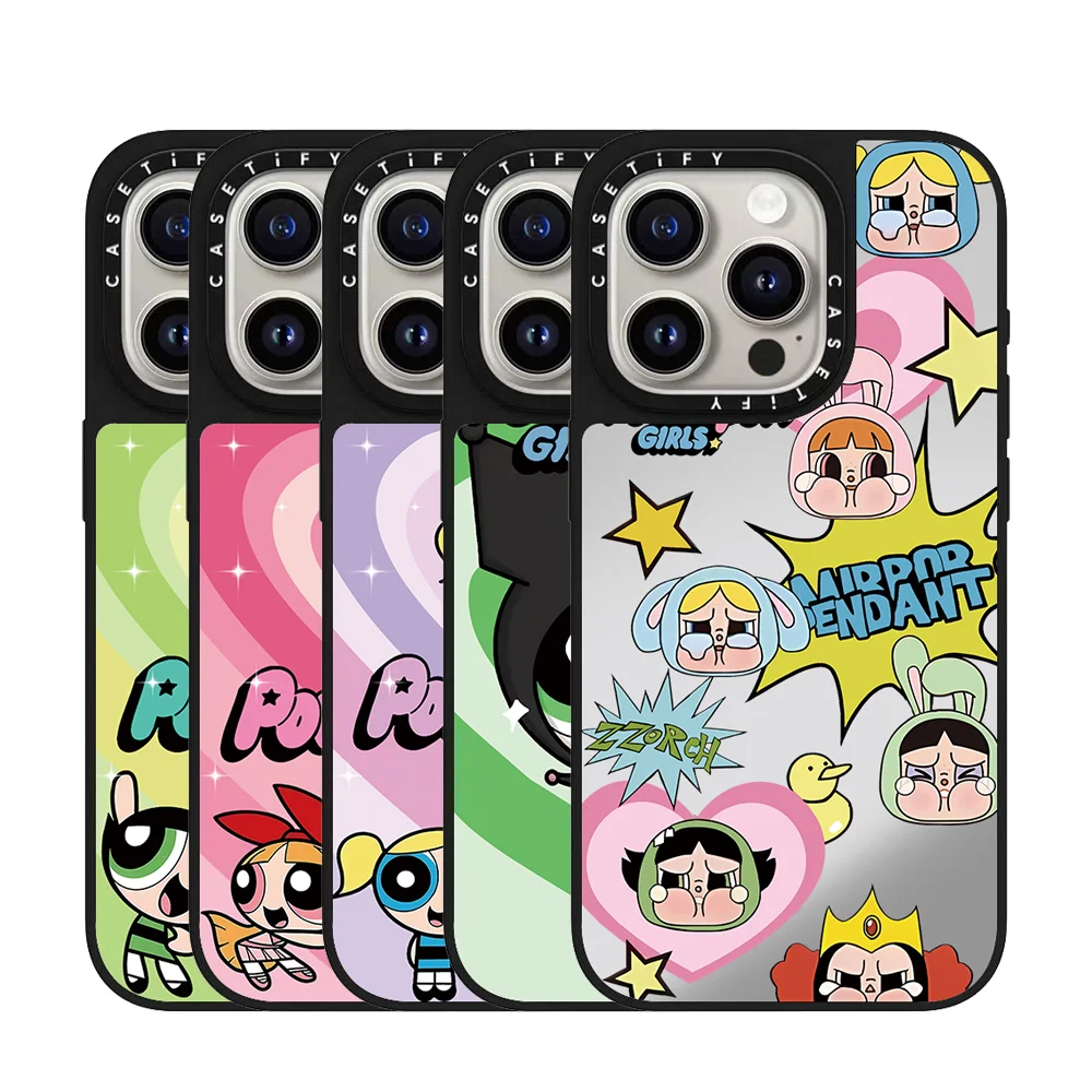 CASETiFY Co-brand The Powerpuff Girls Cartoon Series Cases Magnetic for iPhone 17 16 14 13 Pro Max Air 15 Plus Protect Cover
CASETiFY Co-brand The Powerpuff Girls Cartoon Series Cases Magnetic for iPhone 17 16 14 13 Pro Max Air 15 Plus Protect Cover