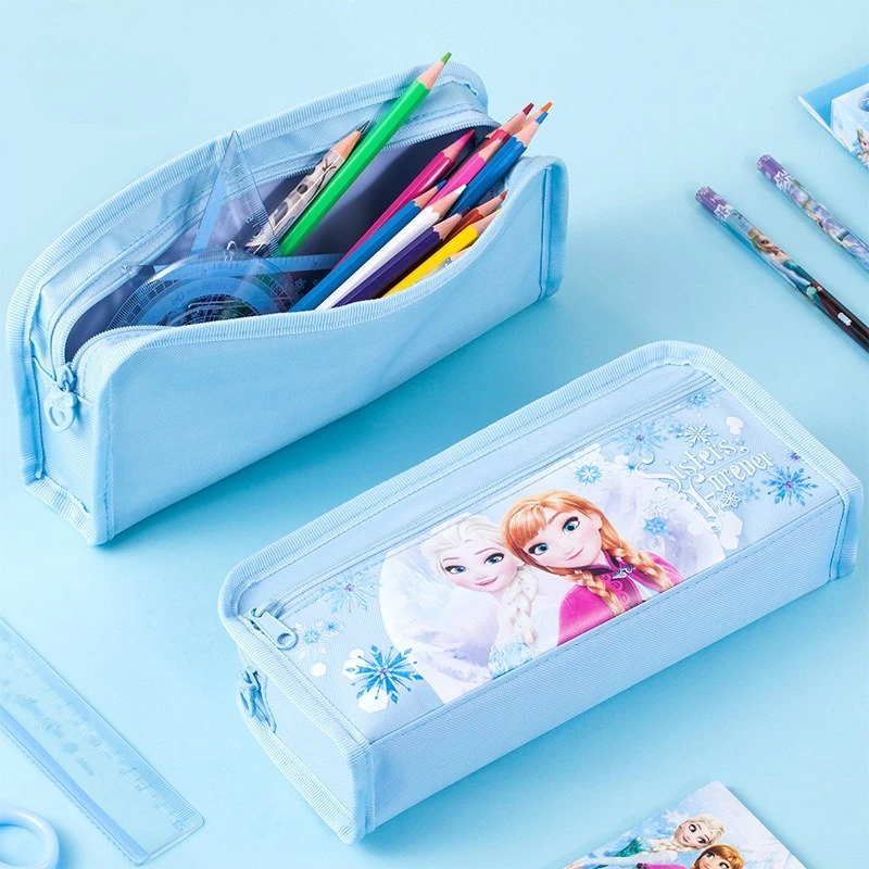 Large capacity dirt-resistant cartoon primary school student stationery bag Elsa pencil bag
Large capacity dirt-resistant cartoon primary school student stationery bag Elsa pencil bag