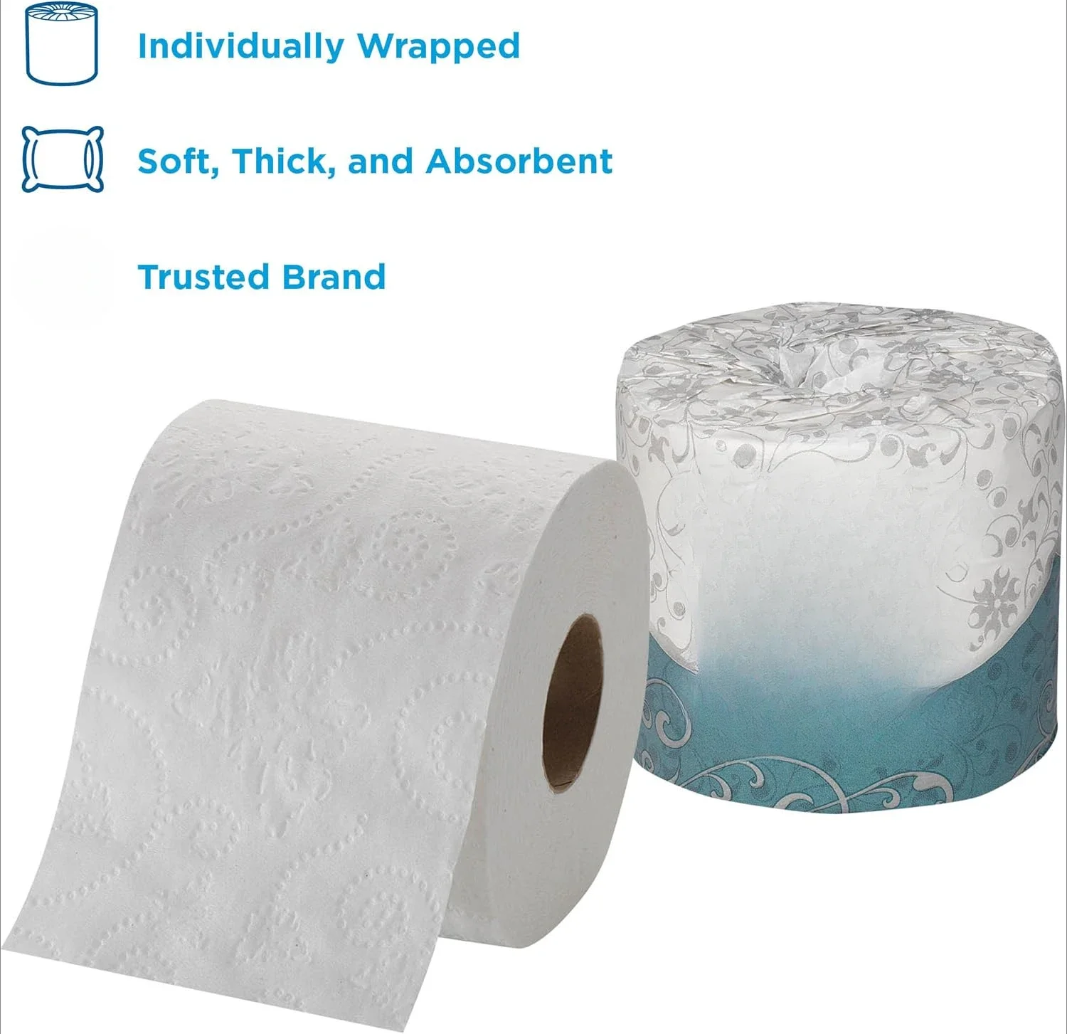 home.450 Sheets Per Roll, Individually Wrapped, 2-Ply Soft and Strong Toilet Tissue
home.450 Sheets Per Roll, Individually Wrapped, 2-Ply Soft and Strong Toilet Tissue