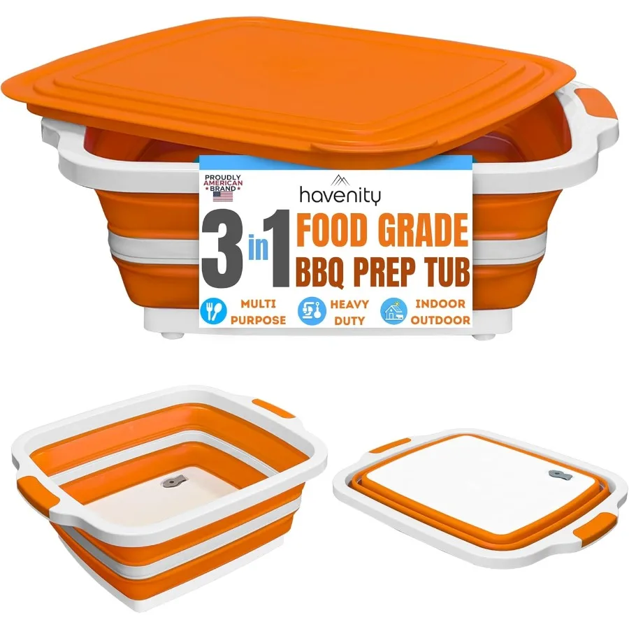 8L Multifunctional Camping Cutting Board with Lid for BBQ Prep and Meal Preparation Large Collapsible Food Storage Container Id
8L Multifunctional Camping Cutting Board with Lid for BBQ Prep and Meal Preparation Large Collapsible Food Storage Container Id