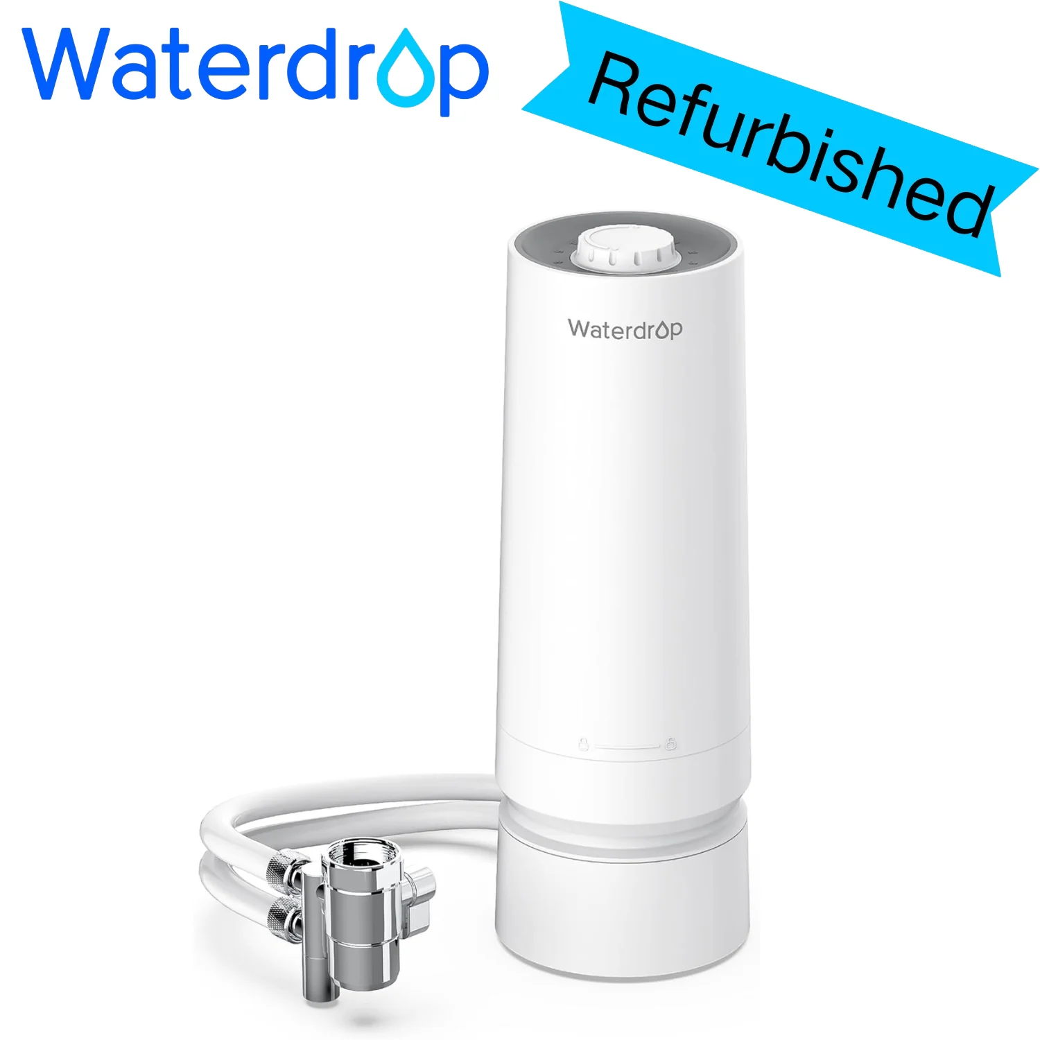 Waterdrop Water Filter for Sink Faucet, 4000 Gallons Countertop Water Filter System and Filter Life Reminder,CTF-06,Refurbished
Waterdrop Water Filter for Sink Faucet, 4000 Gallons Countertop Water Filter System and Filter Life Reminder,CTF-06,Refurbished