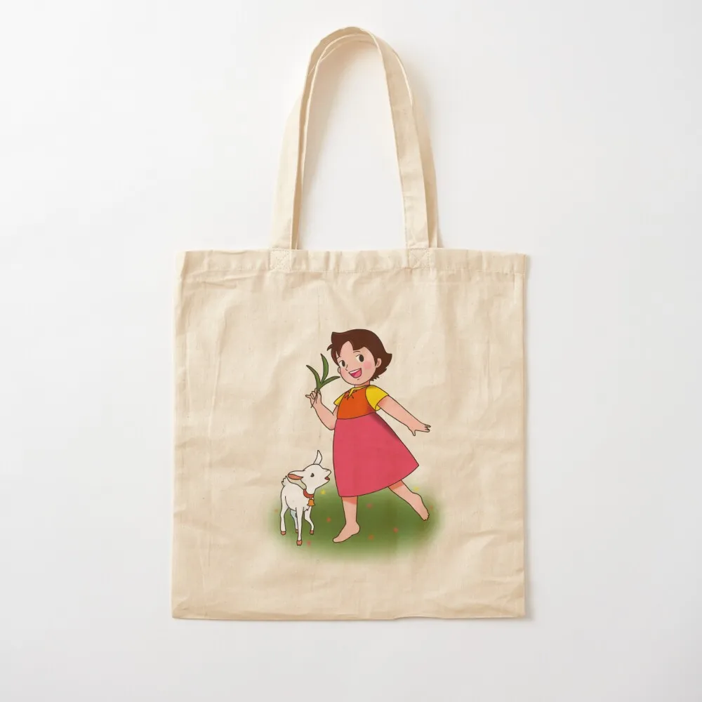Heidi cartoon Tote Bag Gift bags large size bags Portable shopping bag Canvas Tote Bag
Heidi cartoon Tote Bag Gift bags large size bags Portable shopping bag Canvas Tote Bag