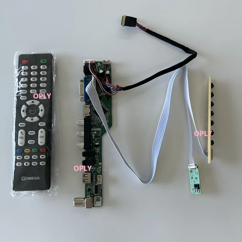 Комплект платы контроллера телевизора для B156HTN01 B156HTN02 B156HTN03 1920X1080 15,6 дюйма HDMI-совместимый RF USB AV VGA аудио светодиодный экран монитора
Комплект платы контроллера телевизора для B156HTN01 B156HTN02 B156HTN03 1920X1080 15,6 дюйма HDMI-совместимый RF USB AV VGA аудио светодиодный экран монитора