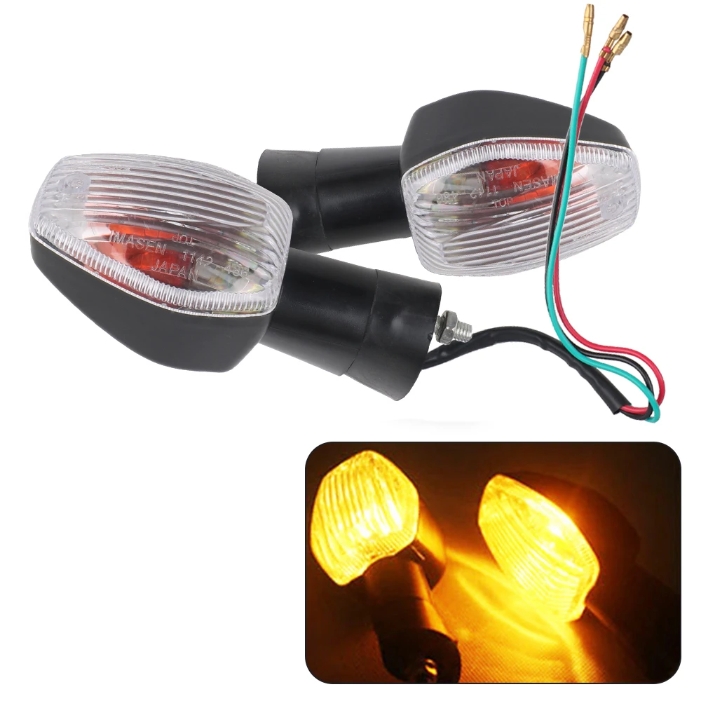 Motorcycle Turn Signal Lights LED Signal Lamp 1Pair For HONDA CB400 VTEC3 CBR600 F5/CBR1000 Indicator Blinker Front Rear Lights
Motorcycle Turn Signal Lights LED Signal Lamp 1Pair For HONDA CB400 VTEC3 CBR600 F5/CBR1000 Indicator Blinker Front Rear Lights