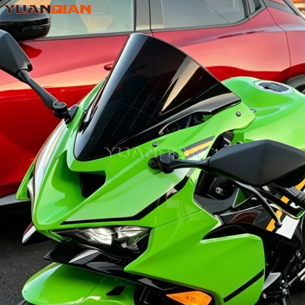 For KAWASAKI Ninja ZX-6R ZX6R ZX 6R 2024 2025 2026 2027 Motorcycle Windscreen Windshield Wind Deflectors Double Shield Protector
For KAWASAKI Ninja ZX-6R ZX6R ZX 6R 2024 2025 2026 2027 Motorcycle Windscreen Windshield Wind Deflectors Double Shield Protector
