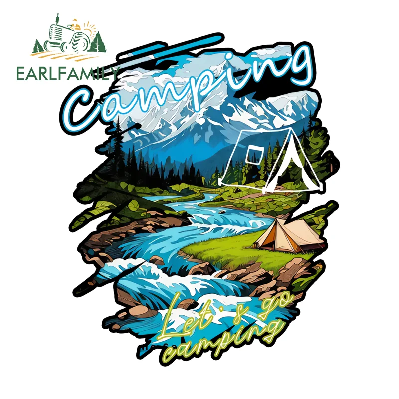 EARLFAMILY Camping Tear Nature Car Stickers Windshield Vinyl Car Wrap Suitable For Trunk Decal Refrigerator Creativite Decals
EARLFAMILY Camping Tear Nature Car Stickers Windshield Vinyl Car Wrap Suitable For Trunk Decal Refrigerator Creativite Decals