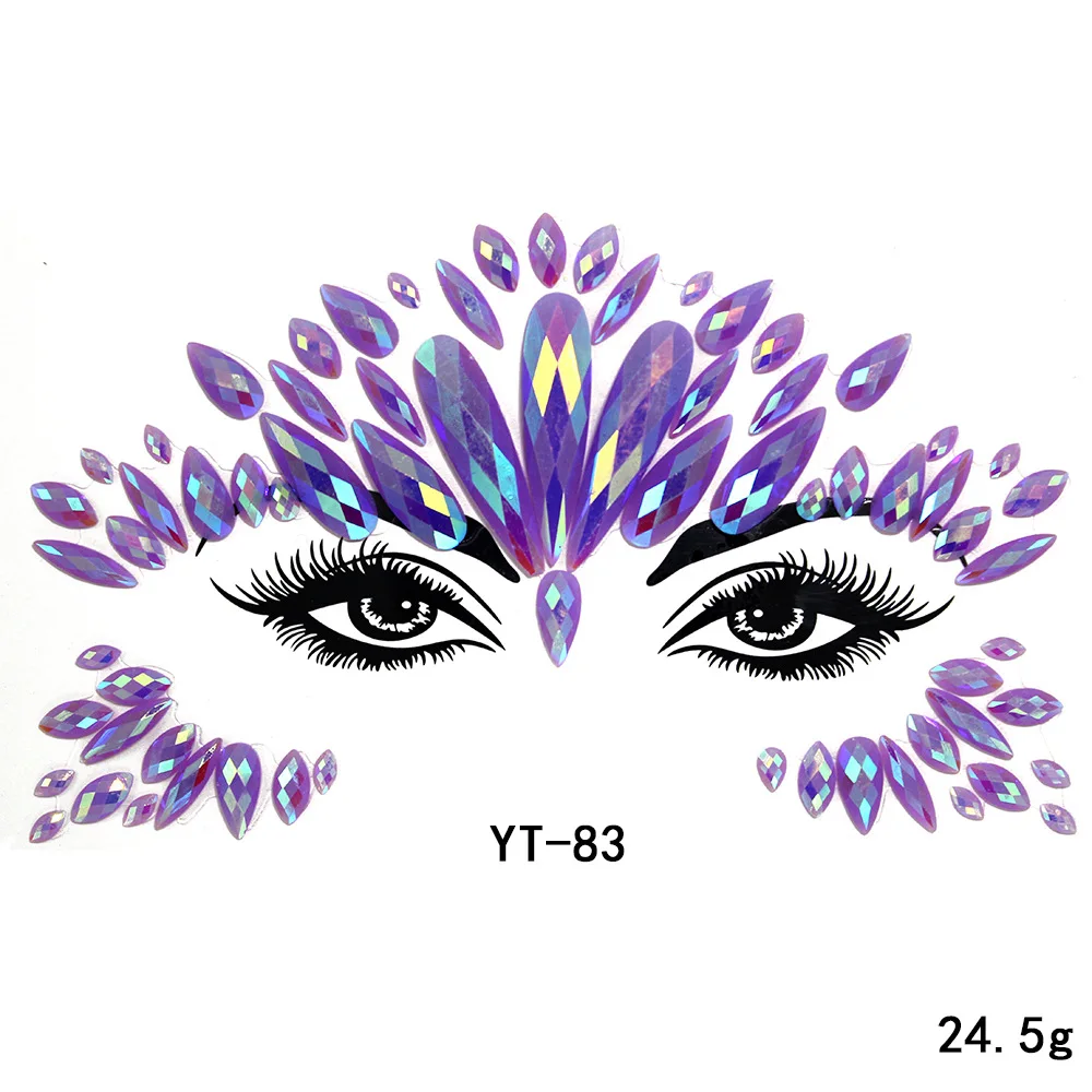 New 3D Pearl Crystal Sticker Music Festival Shiny Face Decoration Party Fashion Acrylic Drill Sticker Temporary Tattoo Stickers
New 3D Pearl Crystal Sticker Music Festival Shiny Face Decoration Party Fashion Acrylic Drill Sticker Temporary Tattoo Stickers