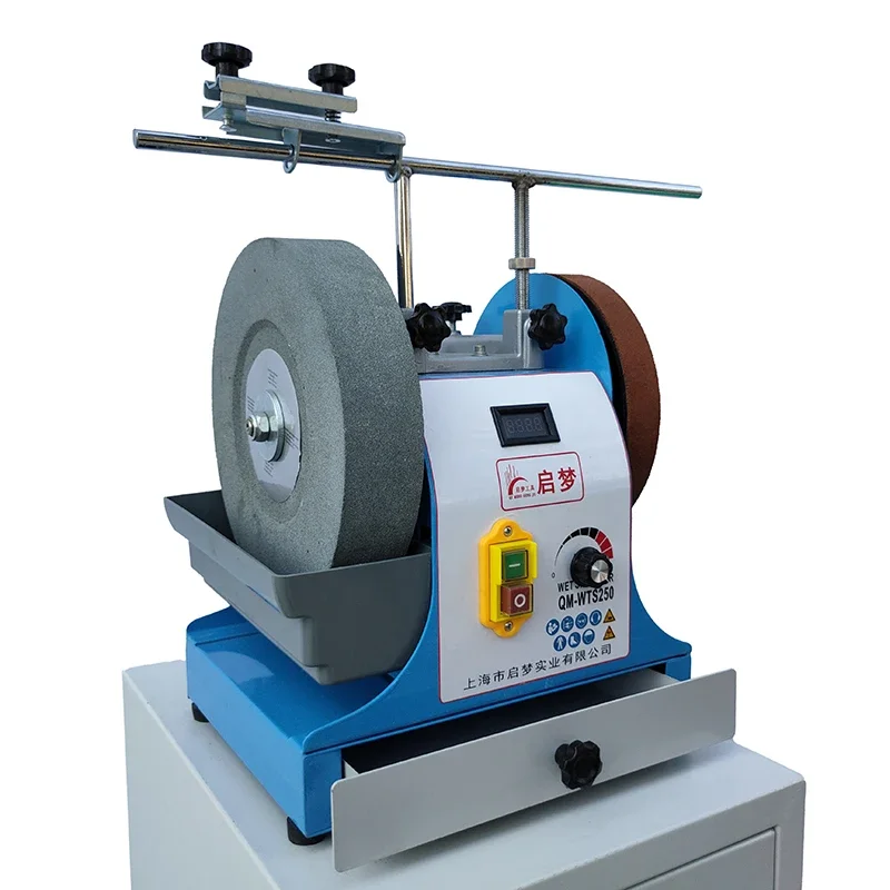 10 inch water-cooled electric knife sharpenSmall household desktop speed grinder Grinding wheel Kitchen knife sharpener
10 inch water-cooled electric knife sharpenSmall household desktop speed grinder Grinding wheel Kitchen knife sharpener