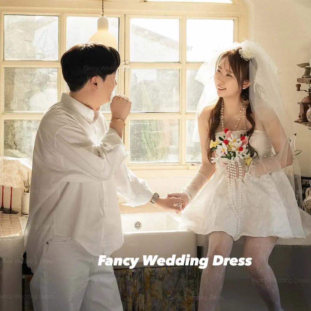 Fancy Simple Mini Korea Wedding Dress Photo Shoot A Line Taffeta Evening Dresses Sleeveless Special Occasion Dresses Customized
Fancy Simple Mini Korea Wedding Dress Photo Shoot A Line Taffeta Evening Dresses Sleeveless Special Occasion Dresses Customized