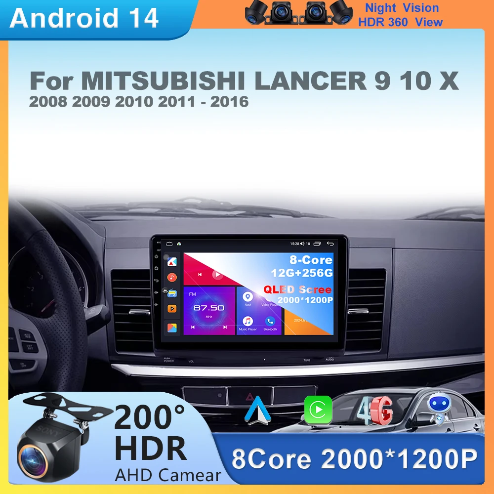 Экран для MITSUBISHI LANCER 9 10 X 2008 2009 2010 2011-2016 9-дюймовый Android 14 автомобильный радиоприемник стерео аудио GPS плеер Carplay Auto
Экран для MITSUBISHI LANCER 9 10 X 2008 2009 2010 2011-2016 9-дюймовый Android 14 автомобильный радиоприемник стерео аудио GPS плеер Carplay Auto