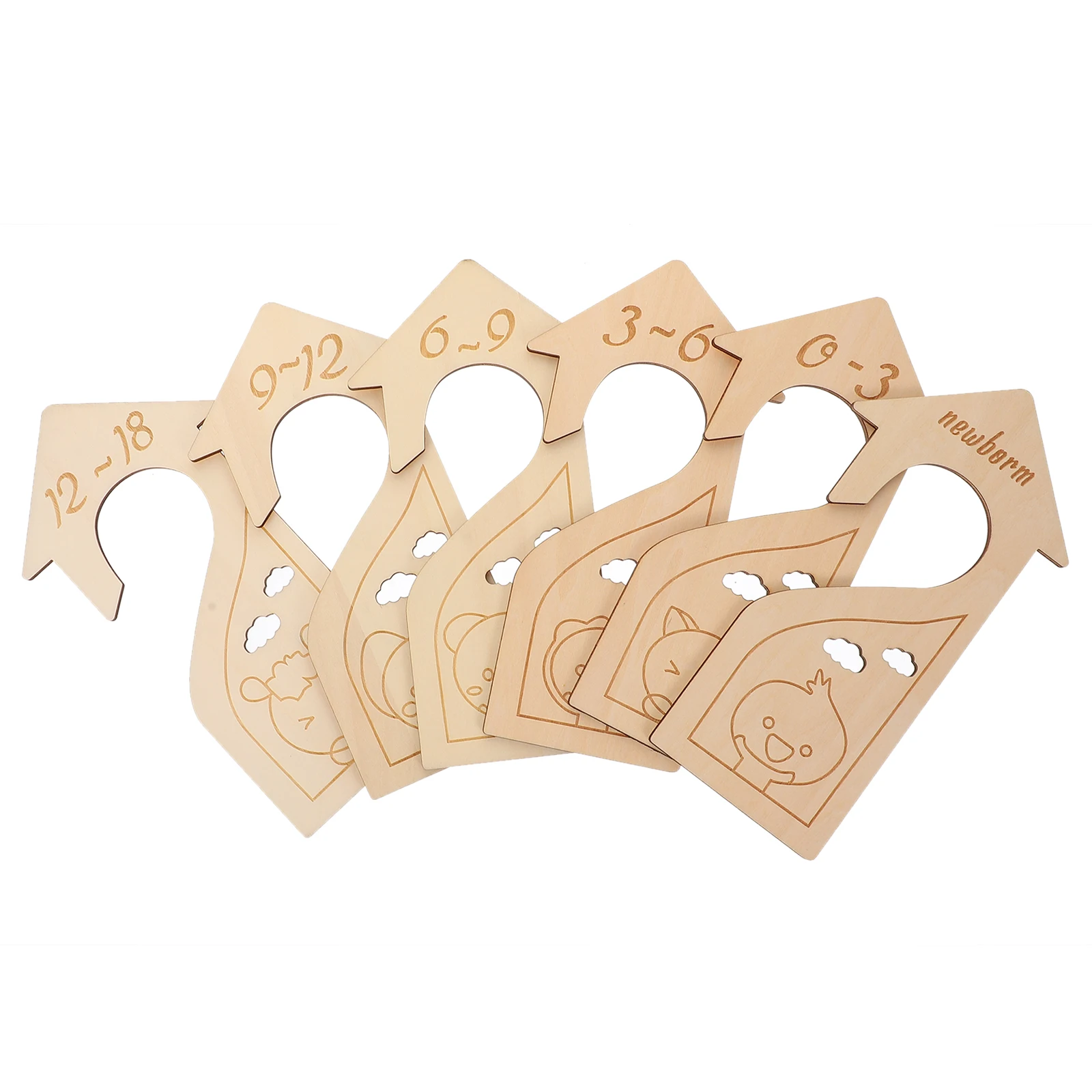 6pcs Baby Clothes Divider Wooden Clothing Size Dividers Nursery Closet ganizer Kids Room Storage High Quality
6pcs Baby Clothes Divider Wooden Clothing Size Dividers Nursery Closet ganizer Kids Room Storage High Quality