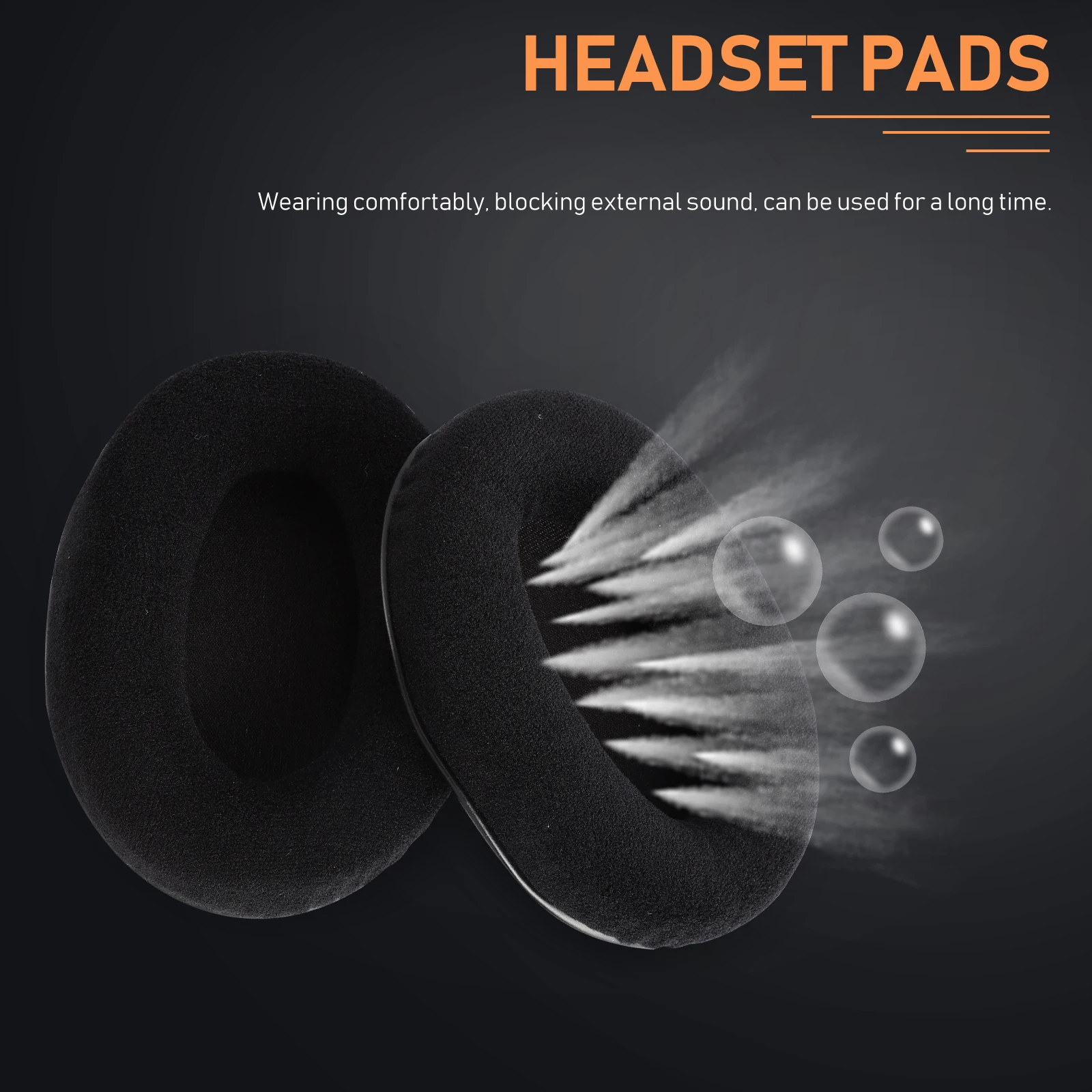 2 Pcs Headphone Sponge Covers Memory Foam Ear Pads Comfortable Breathable Replacement for Worn Headset Soft Protector
2 Pcs Headphone Sponge Covers Memory Foam Ear Pads Comfortable Breathable Replacement for Worn Headset Soft Protector