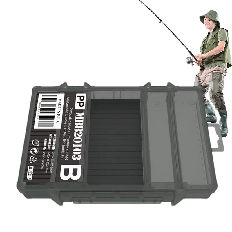 Fishing Lure Box Fish Tackle Box Fishing Bait Holder Lure Boxes Bait Lures Hook Container Storage Case Fishing Accessories
Fishing Lure Box Fish Tackle Box Fishing Bait Holder Lure Boxes Bait Lures Hook Container Storage Case Fishing Accessories