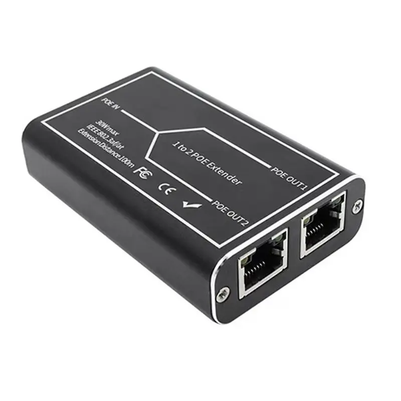 A29F-Gigabit POE Extender 2 Port 1000M Network Switch Repeater 30W IEEE802.3Af/At Plug&Play For Poe Switch NVR IP Camera
A29F-Gigabit POE Extender 2 Port 1000M Network Switch Repeater 30W IEEE802.3Af/At Plug&Play For Poe Switch NVR IP Camera
