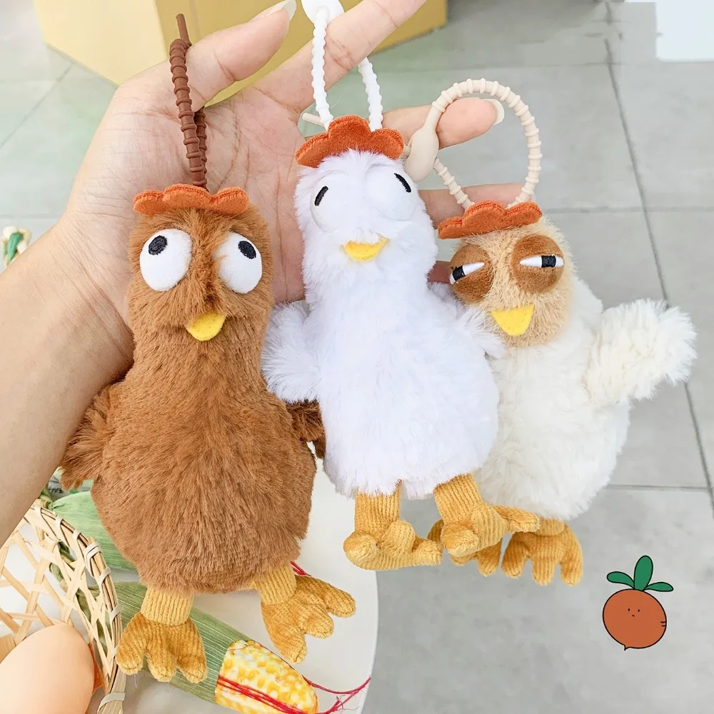 Adorkable Rubber Plush Chicken Keychain Cartoon Simulation Hens Key Ring Soft Doll Egg-laying Animal Key Holder Kids
Adorkable Rubber Plush Chicken Keychain Cartoon Simulation Hens Key Ring Soft Doll Egg-laying Animal Key Holder Kids