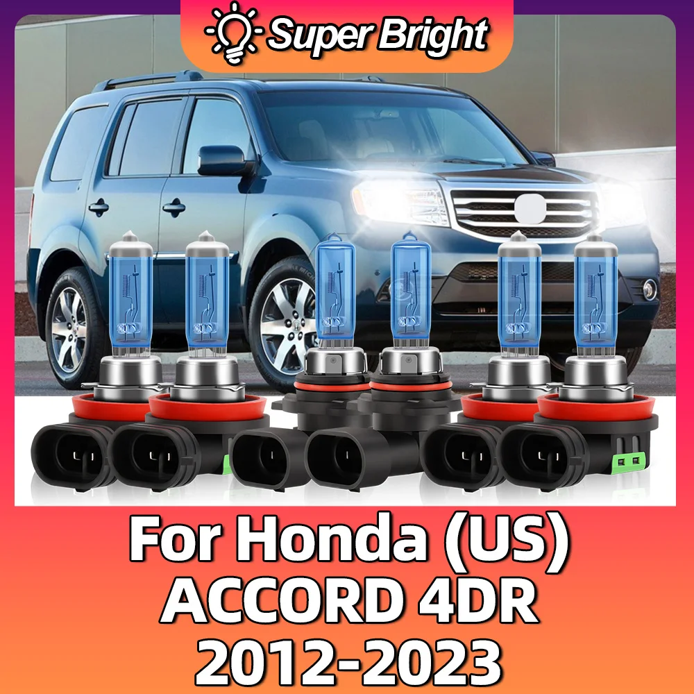 2/4/6PCS Halogen Lights High Low Beam High Performance For Honda (US) ACCORD 4DR 2012-2016 2017 2018 2019 2020 2021 2022 2023
2/4/6PCS Halogen Lights High Low Beam High Performance For Honda (US) ACCORD 4DR 2012-2016 2017 2018 2019 2020 2021 2022 2023