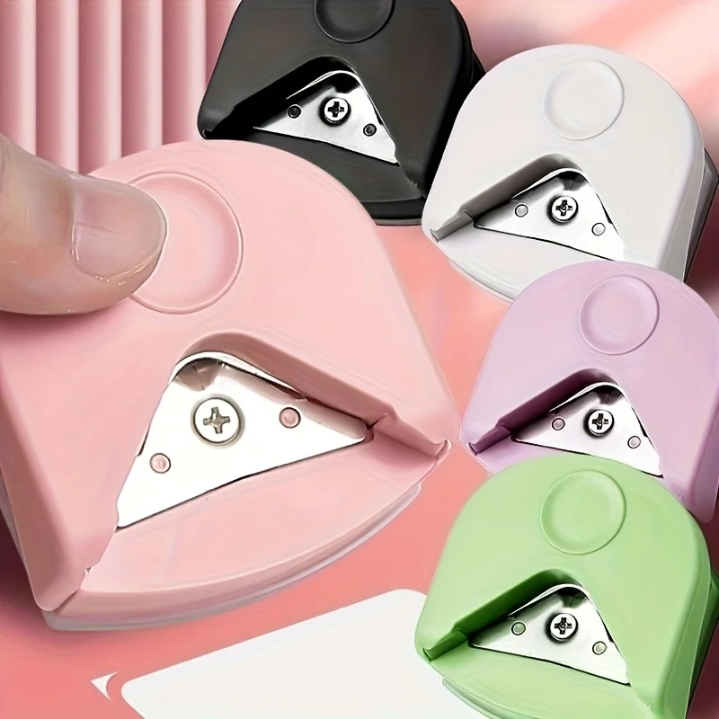 1pc Portable Stainless Steel Corner Cutter For Photos And Paper Crafts Battery Free Easy Scrapbooking Trimmer Tool
1pc Portable Stainless Steel Corner Cutter For Photos And Paper Crafts Battery Free Easy Scrapbooking Trimmer Tool