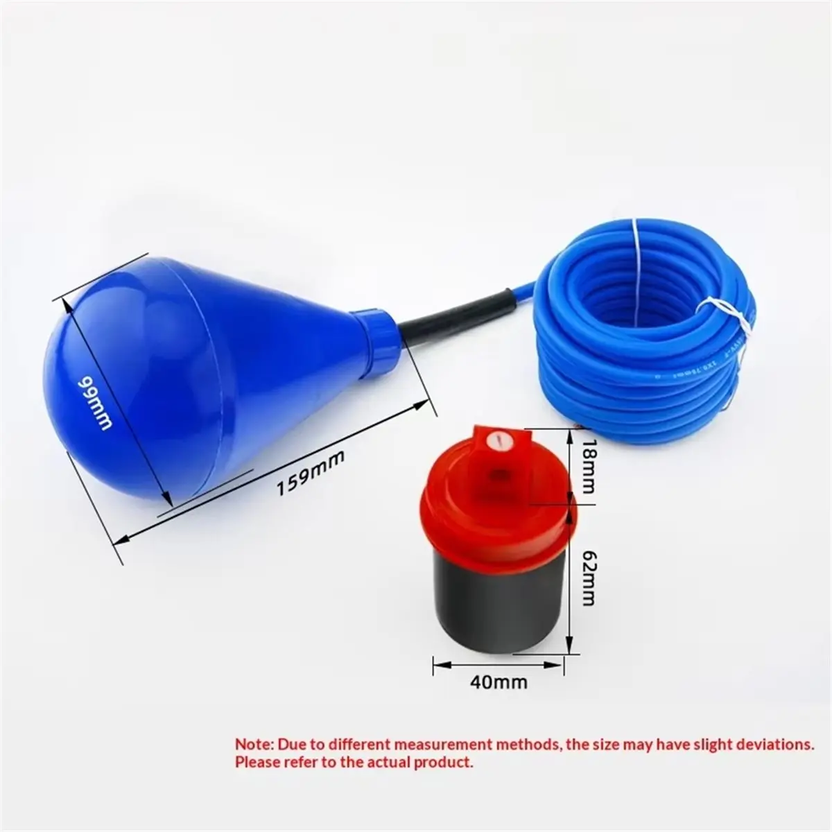 ABFW Liquid Level Float Switch Water Level Controller Fully Auto Liquid Level Switch Sensor Drop Type Switch 220V 380V 15M
ABFW Liquid Level Float Switch Water Level Controller Fully Auto Liquid Level Switch Sensor Drop Type Switch 220V 380V 15M