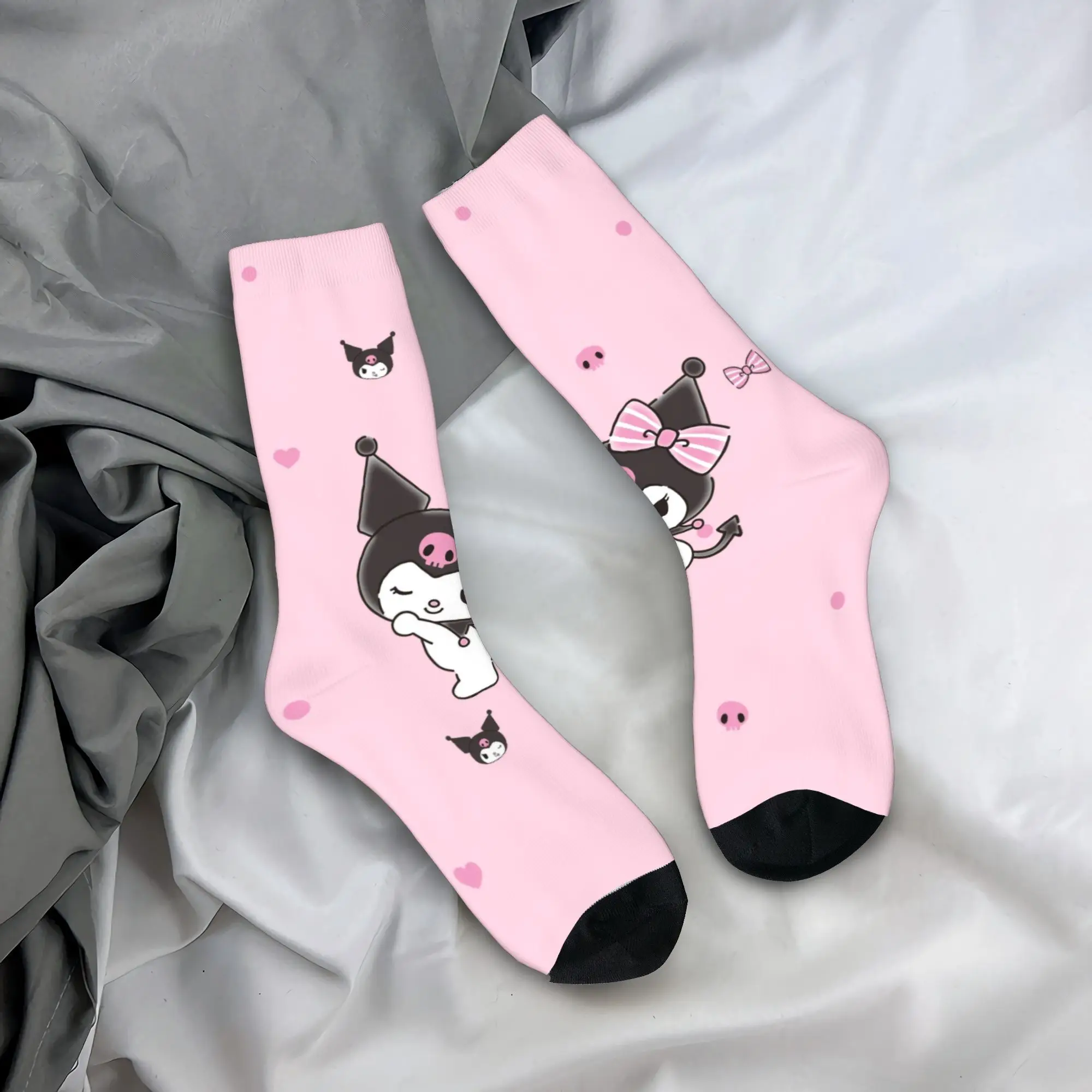 Anime Kawaii Cute Kuromi Socks Men's Women's Polyester Fashion Socks Novelty Spring Summer Autumn Winter Middle Tube Socks Gifts
Anime Kawaii Cute Kuromi Socks Men's Women's Polyester Fashion Socks Novelty Spring Summer Autumn Winter Middle Tube Socks Gifts