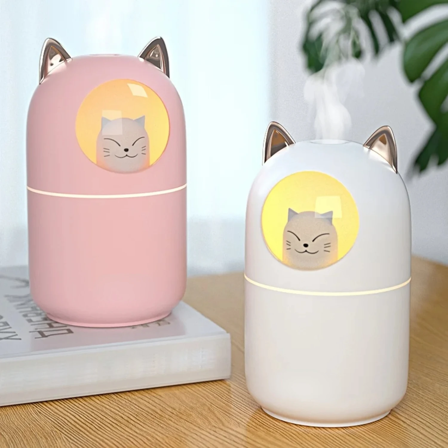 300ml Cute Cat H2o Room Mist Spray Essential Oil Diffuser Aromatherapy Portable Car Air Diffuser mini Humidifier
300ml Cute Cat H2o Room Mist Spray Essential Oil Diffuser Aromatherapy Portable Car Air Diffuser mini Humidifier