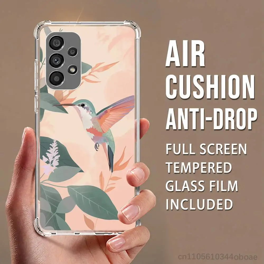 Colorful Bird Hummingbird Phone Case for Samsung Galaxy A33 34 35 A53 54 55 Ultra Plus FE Lite Transparent Bumper
Colorful Bird Hummingbird Phone Case for Samsung Galaxy A33 34 35 A53 54 55 Ultra Plus FE Lite Transparent Bumper