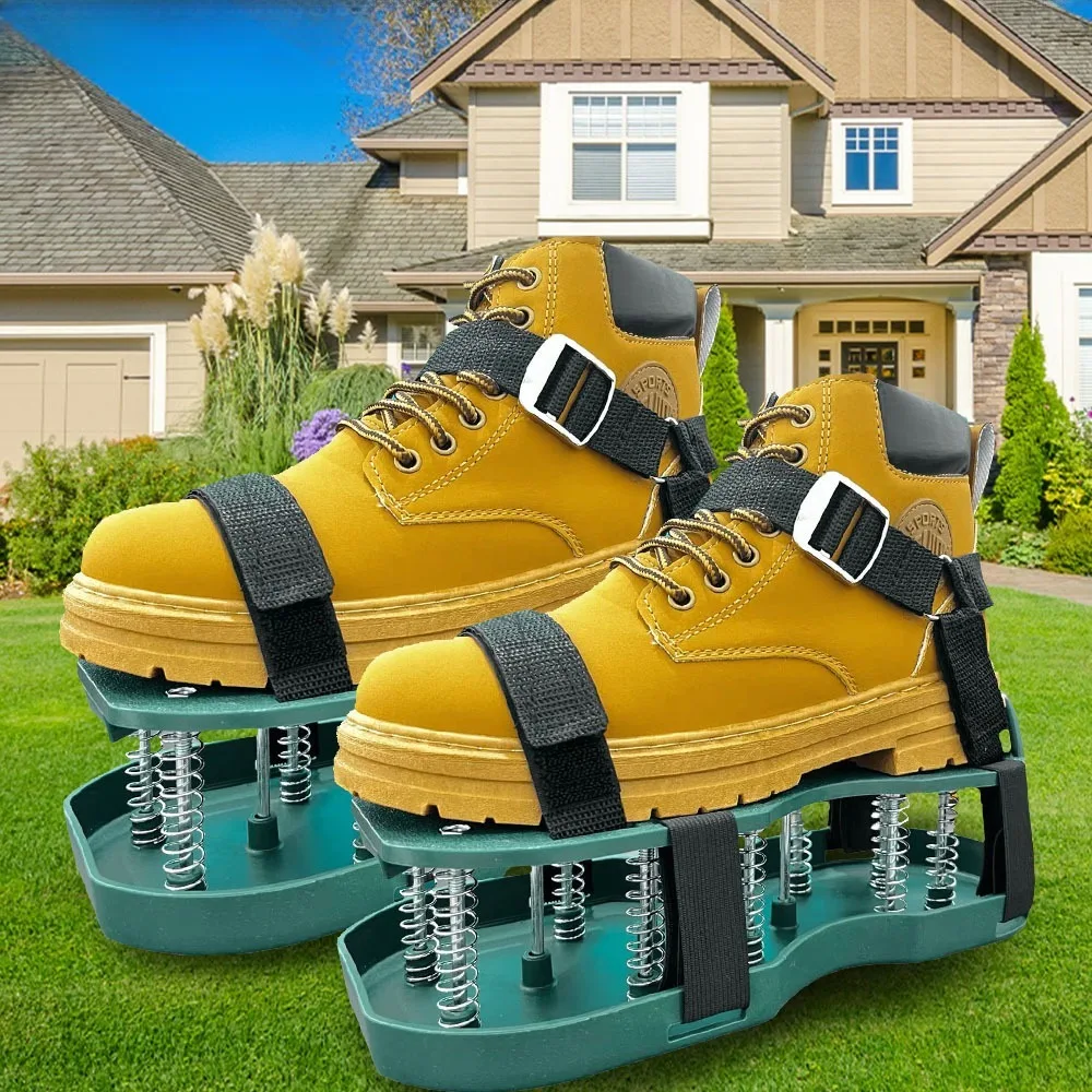 Garden Soil Loosening Shoes Durable Gardening Tools Grass Nail Shoes Lawn Aerator Portable Gardening and Landscaping Tools
Garden Soil Loosening Shoes Durable Gardening Tools Grass Nail Shoes Lawn Aerator Portable Gardening and Landscaping Tools