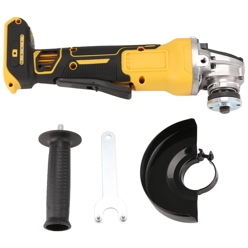 BHTS-125Mm Brushless Angle Grinder For 18V 20V Battery Cordless Grinding Machine Cutting Woodworking Tool (No Battery)
BHTS-125Mm Brushless Angle Grinder For 18V 20V Battery Cordless Grinding Machine Cutting Woodworking Tool (No Battery)