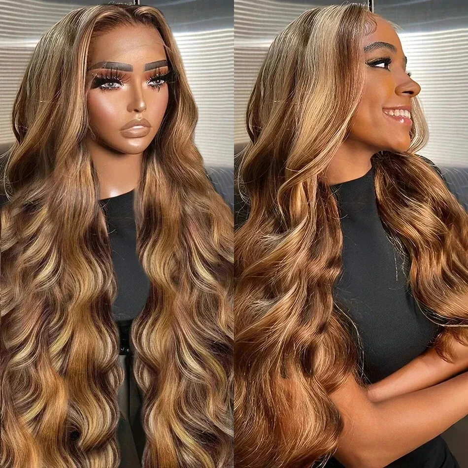 Highlight Ombre P4/27 Transparent Lace Body Wave Human Hair Wig Pre Plucked With Baby Hair Body Wave Lace Front Wig For Women
Highlight Ombre P4/27 Transparent Lace Body Wave Human Hair Wig Pre Plucked With Baby Hair Body Wave Lace Front Wig For Women